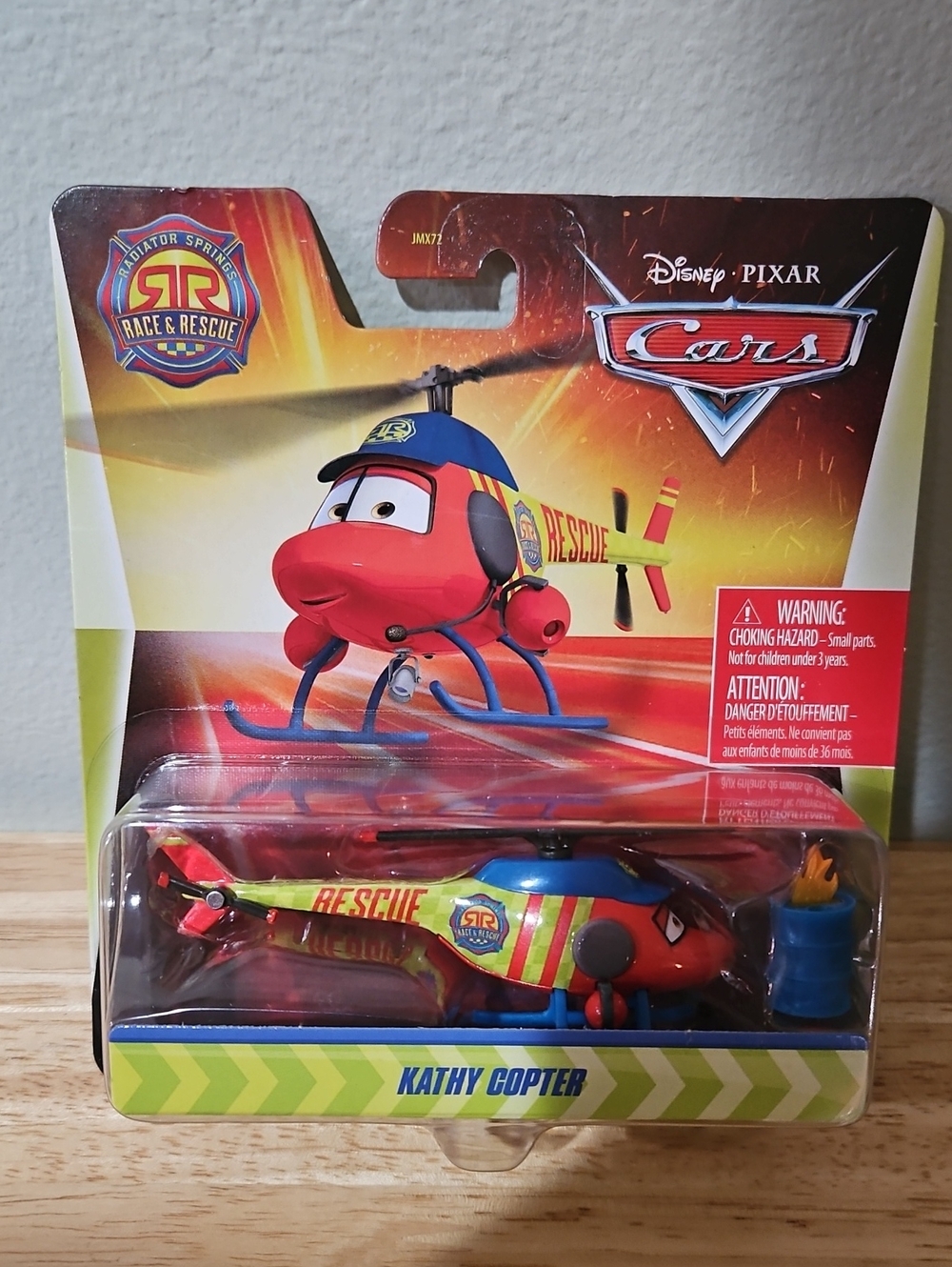 Disney Pixar Cars Kathy Copter Race & Rescue Diecast Helicopter New